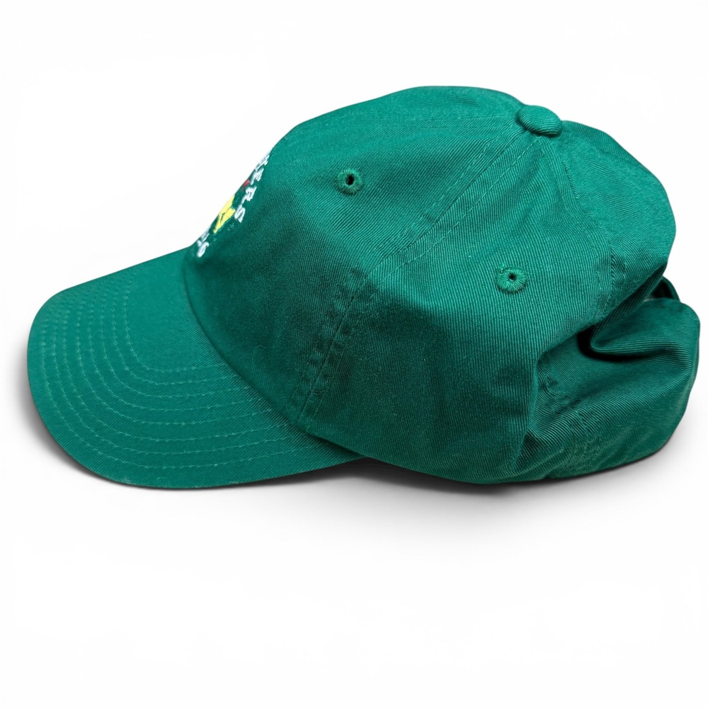 American Needle Masters 2016 Tournament Golf Hat Green Adjustable Cotton Cap - Picture 2 of 7